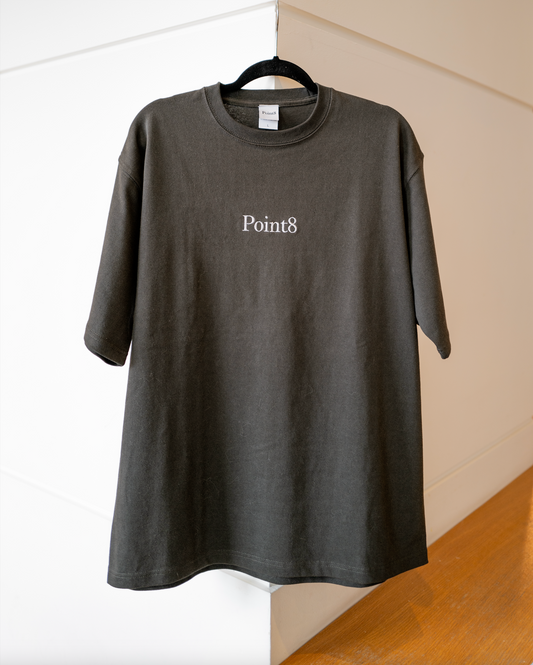 【Next Wave】Point8 Logo T-shirts (Sumi)