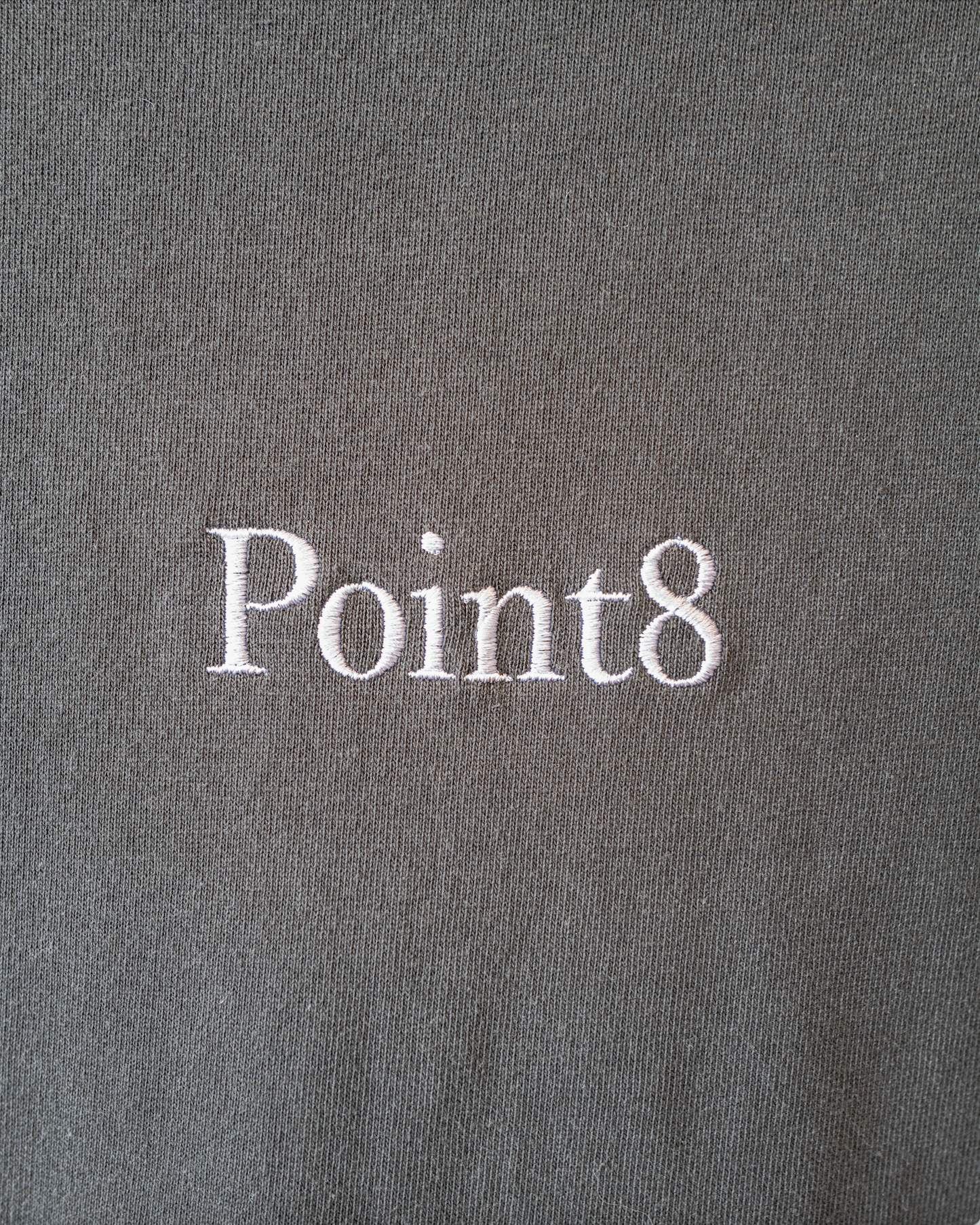 【Next Wave】Point8 Logo T-shirts (Sumi)