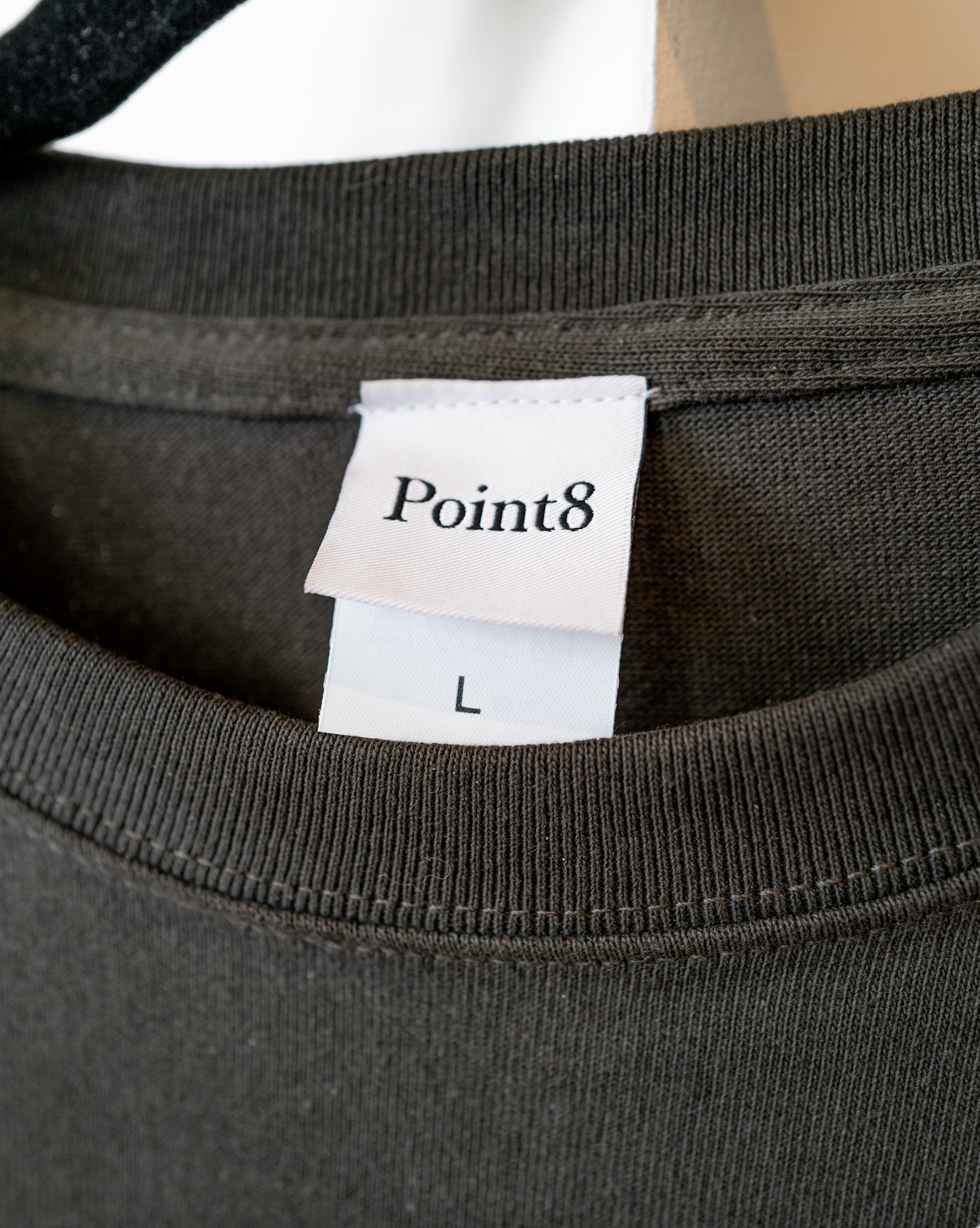 【Next Wave】Point8 Logo T-shirts (Sumi)