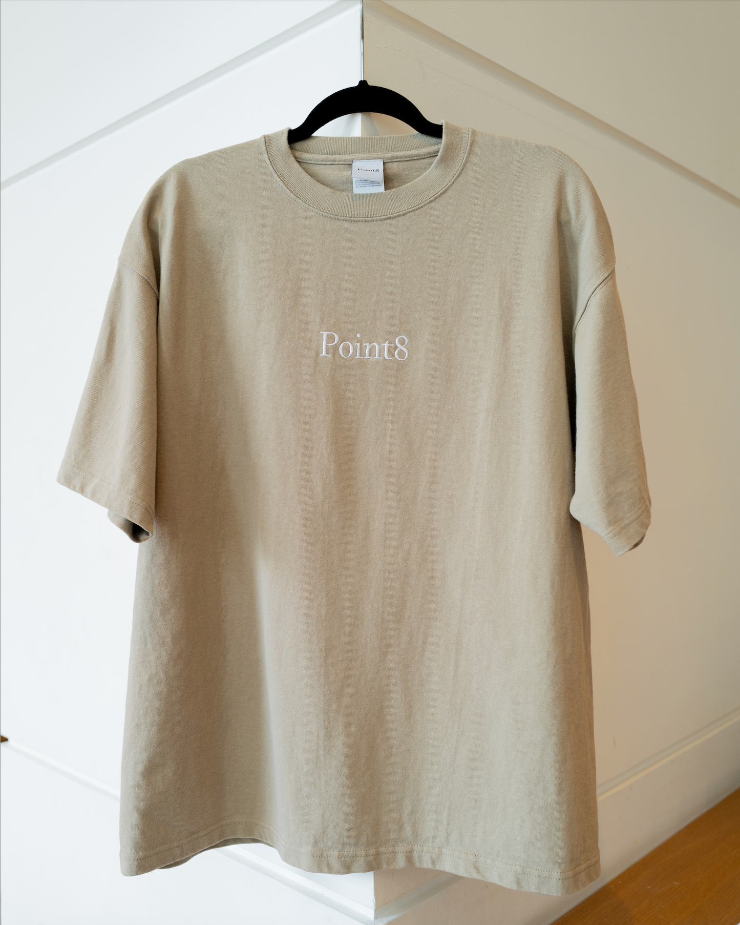 【Next Wave】Point8 Logo T-shirts (Khaki)