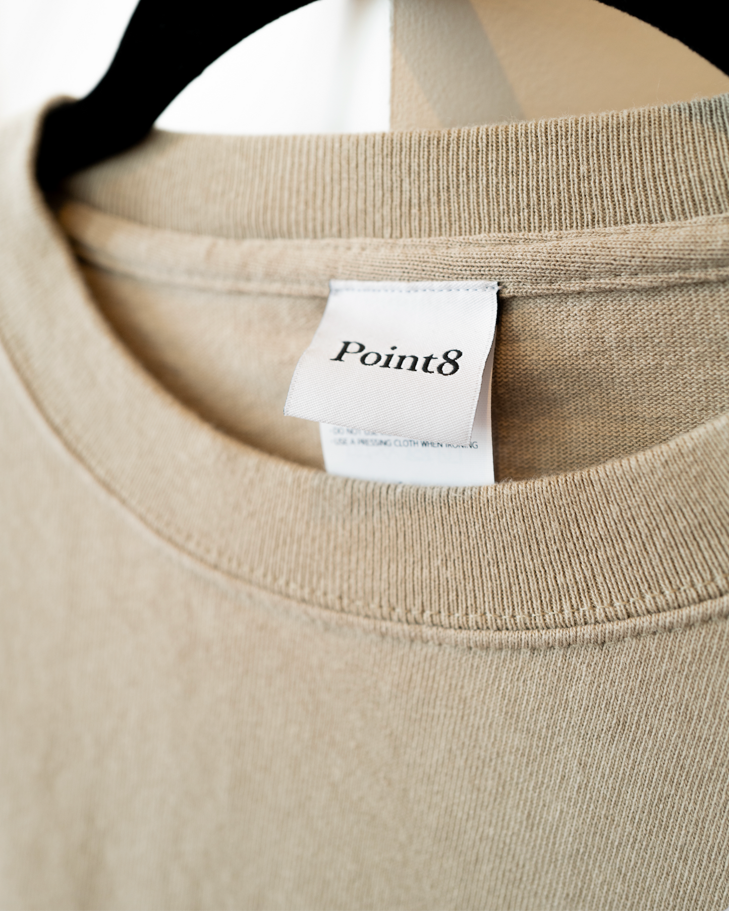 【Next Wave】Point8 Logo T-shirts (Khaki)